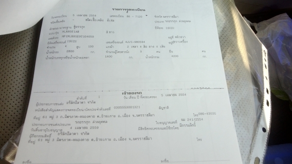 ืขายครับ อีซูซุ  ELF NLR 130 ครับ
