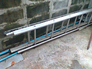 ขายบันไดสไลด์อลูมิเนียมยืดได้8เมตร