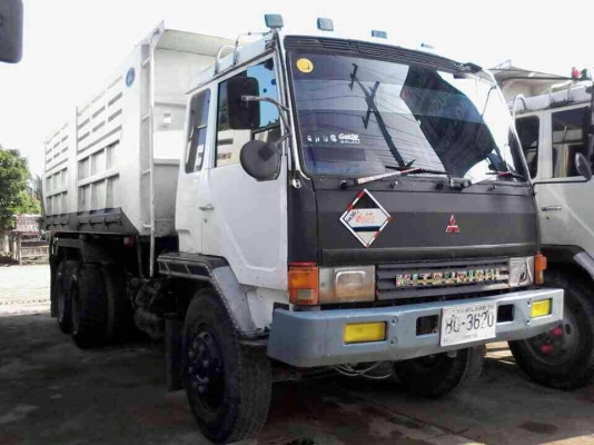 ขายรถ 10 ล้อดัมพ์ MITSUBISHI FN527MA แอร์เย็นฉ่ำ เครื่องดี คัสซีสวย ราคา 750000