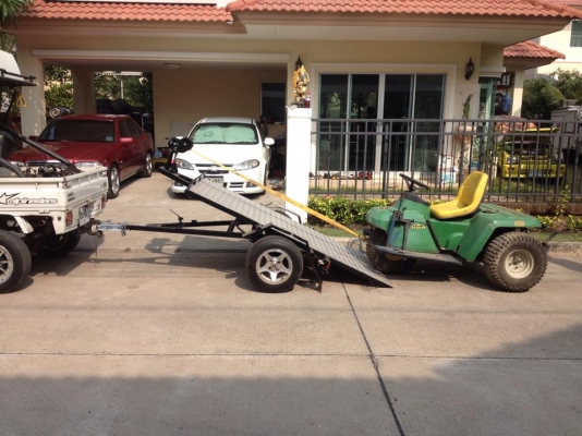 ขายเทเลอร์ พื้นมิเนียม กระดกได้ เอารถขึ้นได้ต้องใช้บันได สวยๆครับ