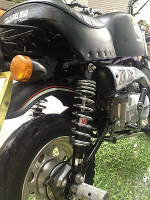 ขายกอลิล่า 125 CC ทะเบียนพร้อมโอน สีดำด้าน