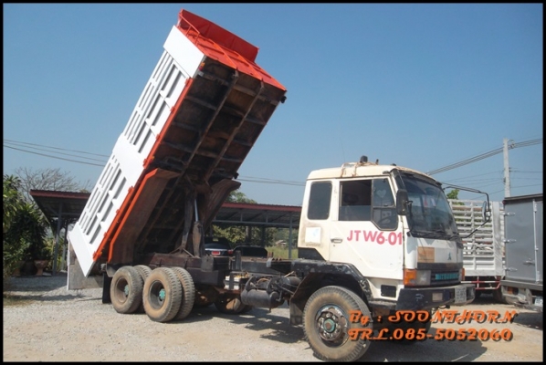 ขายด่วน 10 ล้อ ดั้ม MITSUBISHI FUSO 527M-TF  260 แรง เทอร์โบ สภาพเดิมๆ พร้อมใช้งาน ราคาสุดคุ้ม