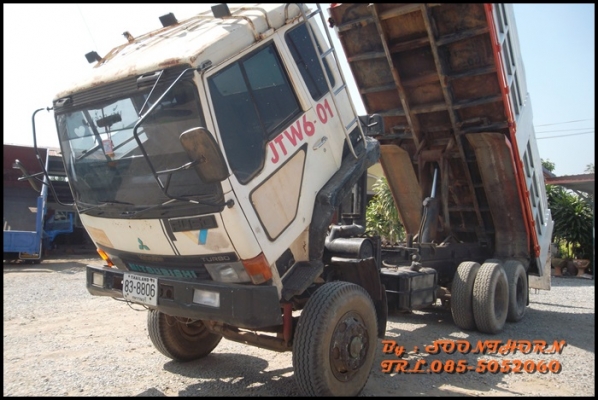 ขายด่วน 10 ล้อ ดั้ม MITSUBISHI FUSO 527M-TF  260 แรง เทอร์โบ สภาพเดิมๆ พร้อมใช้งาน ราคาสุดคุ้ม