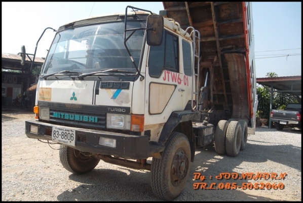 ขายด่วน 10 ล้อ ดั้ม MITSUBISHI FUSO 527M-TF  260 แรง เทอร์โบ สภาพเดิมๆ พร้อมใช้งาน ราคาสุดคุ้ม
