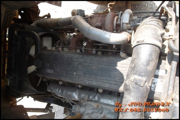 ขายด่วน 10 ล้อ ดั้ม MITSUBISHI FUSO 527M-TF  260 แรง เทอร์โบ สภาพเดิมๆ พร้อมใช้งาน ราคาสุดคุ้ม