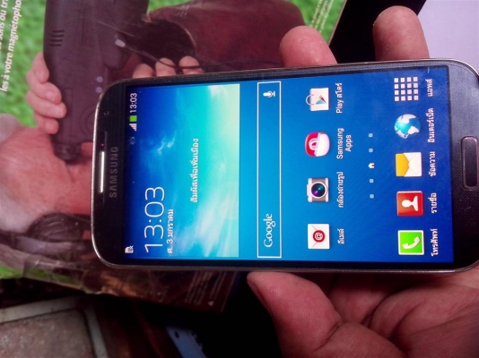 ขาย samsung s4 ยกกล่อง ไร้ริ้วรอย