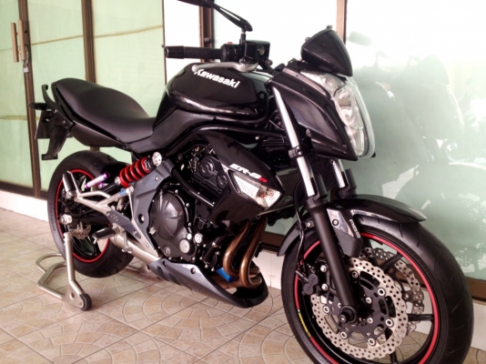 ขาย Kawasaki ER6N abs ปี2010  สภาพสวย พร้อมทะเบียน ราคา 169900 บาท  (รับเทริ์น)