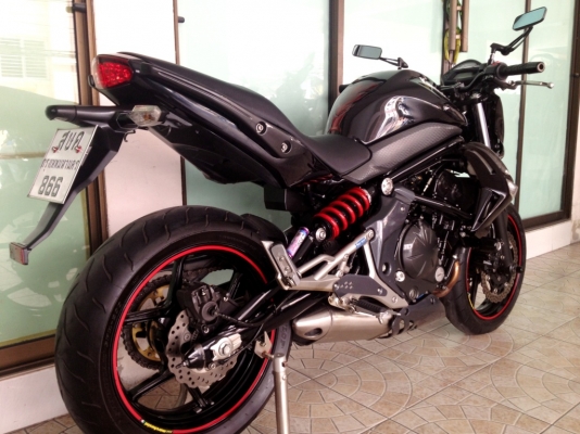 ขาย Kawasaki ER6N abs ปี2010  สภาพสวย พร้อมทะเบียน ราคา 169900 บาท  (รับเทริ์น)