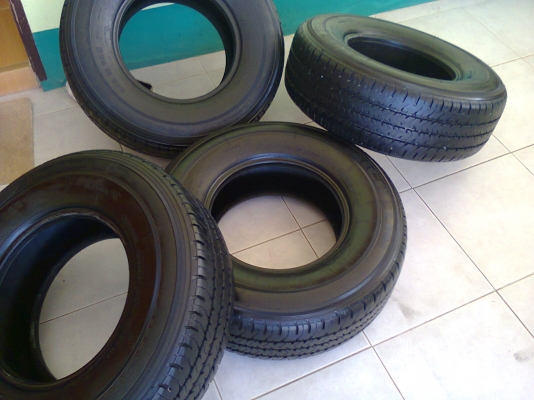 ยาง14 1ชุดปี13 ลงดินไม่ถึง2000 km