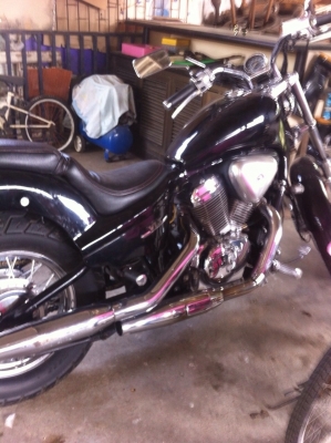 Honda Steed 400 ประกอบใหม่ เก็บงานแล้วทั้งคัน