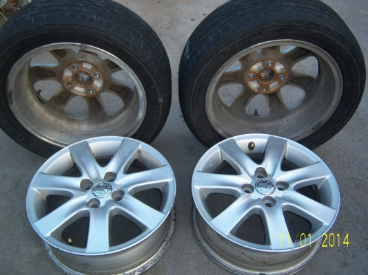 แม็กขอบ15โตโยต้า1ชุด