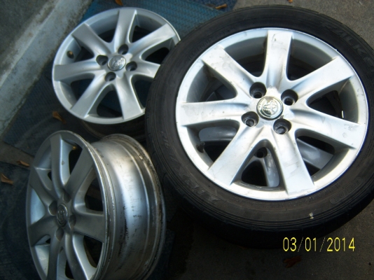 แม็กขอบ15โตโยต้า1ชุด