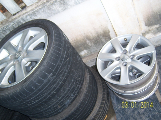 แม็กขอบ15โตโยต้า1ชุด