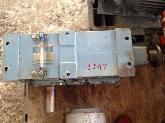 ขายหัวเกียร์ทดรอบ Sumitomo อัตราทด 1:47 สภาพสวยวิ่งนิ่ม พร้อมใช้งาน