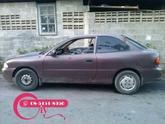 Hyun Dai (ฮุนได) รถปี 94 ติดแก๊สแล้ว ขายตามสภาพ ใช้ได้ตามปกติ ภาษีไม่ขาดด้วย ขาย 26,500 บาทเท่านั้น