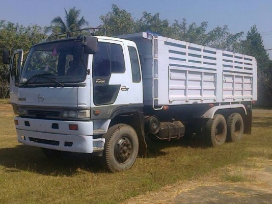ขายรถบรรทุกสิบล้อดั๊มพ์ HINO 2K เครื่อง 240 แรง เกียร์เดิม กระบะเหล็ก ทะเบียนพร้อม