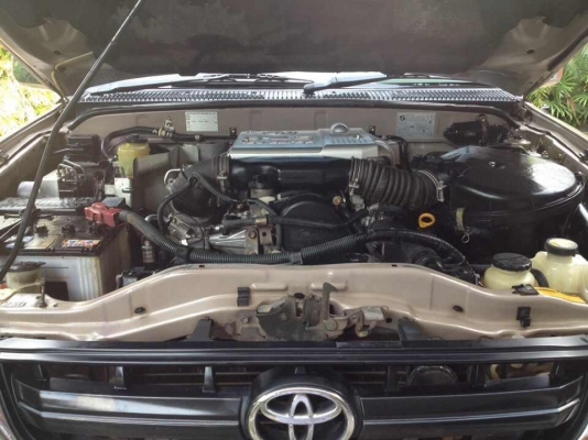 รถ TOYOTA TIGER D4D วางคาน คอยสปริง