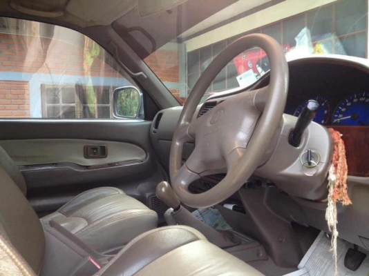 รถ TOYOTA TIGER D4D วางคาน คอยสปริง