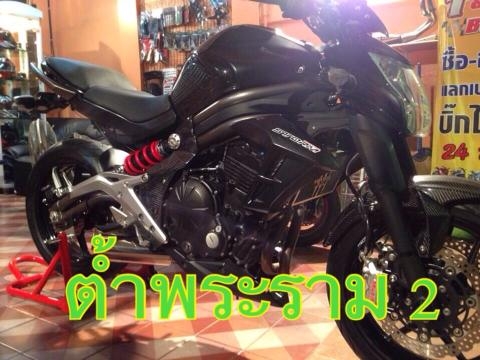 ต้ำพระราม2มาใหม่ KAWAZAKI ER6N 2012 วิ่งน้อย แต่งเยอะ สวยทั่งคัน
