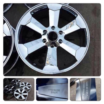 ขายแม็กใหม่ VIP ขอบ 20 โครเมียม 6 รู / 139.7 ราคา 12,900 บาท ถูกๆ