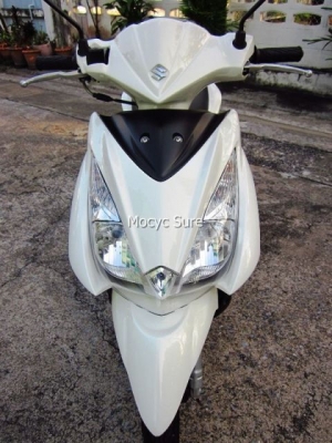 Suzuki Skydrive 125iสีขาว วิ่ง4พันโล ล้อแม็กตัวท๊อป