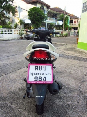 Suzuki Skydrive 125iสีขาว วิ่ง4พันโล ล้อแม็กตัวท๊อป