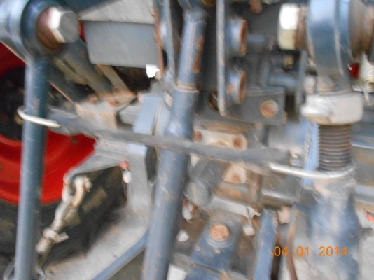 ขายรถไถคูโบต้า KRT140 PTO พร้อมใบดันหน้าคูโบต้า