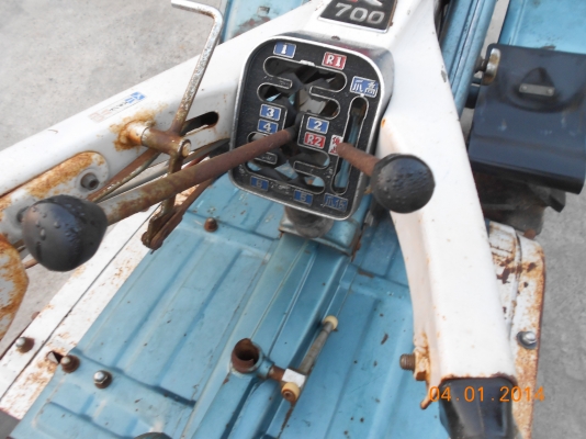 ขายด่วน รถไถคูโบต้าพรวนดิน K700 เก่านอก