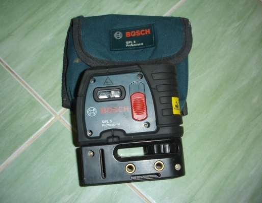 ขายเครื่องกำหนดจุดด้วยเลเซอร์ บ๊อช (Bosch) GPL 5 (ดิ่งเลเซอร์)