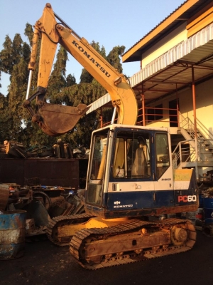 จำหน่ายรถแบคโฮรเก่าญี่ปุ่น KOMATSU MODEL: PC60
