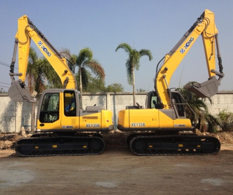 จำหน่ายรถแบคโฮใหม่ ยี่ห้อ XCMG รุ่น XE135B