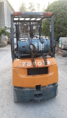 ขาย Forklift Toyota 40-7FG15 รถนำเข้าติดแก๊ส สภาพดีพร้อมใช้งาน