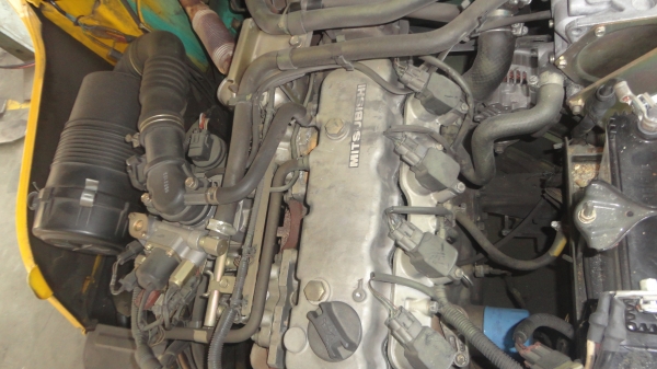 ขายรถโฟล์คลิฟท์ MITSUBISHI FG20 เบนซิล+แก็สlpg