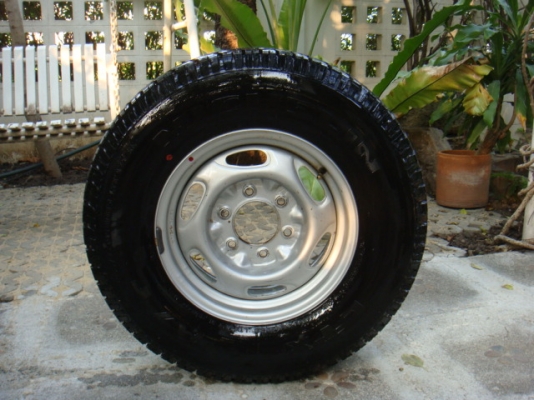 ขายกะทะล้ออะไหล่ 6รูขอบ15 แถมยาง235-75-15