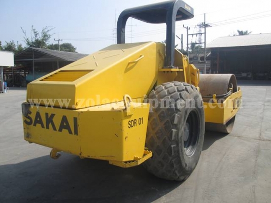 รบบด 2007 Sakai SV505 (สั่นสะเทือน) เครื่องจักรมือสองเนาเข้าจากต่างประเทศ สภาพพร้อมใช้งาน ชั่วโมงทำงาน 3,126 ชม.