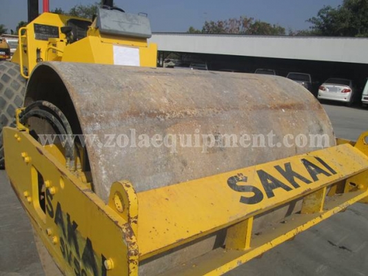รบบด 2007 Sakai SV505 (สั่นสะเทือน) เครื่องจักรมือสองเนาเข้าจากต่างประเทศ สภาพพร้อมใช้งาน ชั่วโมงทำงาน 3,126 ชม.