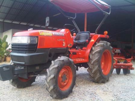 ขายรถไถ Kubota L 3408(4WD)พร้อมผานหลัง