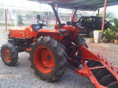 ขายรถไถ Kubota L 3408(4WD)พร้อมผานหลัง ขายรถไถ Kubota L 3408(4WD)พร้อมผานหลัง