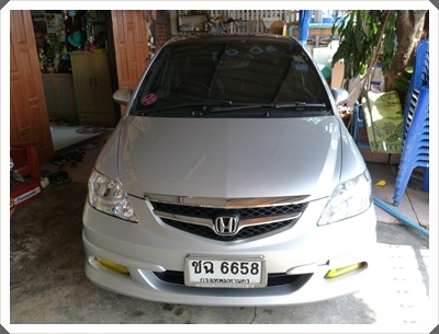 ขายcity ZXปี2007สภาพเดิมทุกชิ้น วิ่ง60050แท้เช็คศูนย์ตลอดเช็คได้