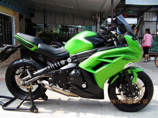 ขายninja650 ปี2012 มีบริการส่งรถ
