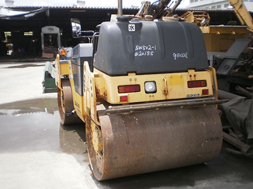 รถบด 5 ตัน Sakai SW502 ปี2007 สภาพนิ้ง พร้อมใช้งาน ชม.ต่ำ รถนอกแท้ 091 695-6445