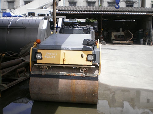 รถบด 5 ตัน Sakai SW502 ปี2007 สภาพนิ้ง พร้อมใช้งาน ชม.ต่ำ รถนอกแท้ 091 695-6445