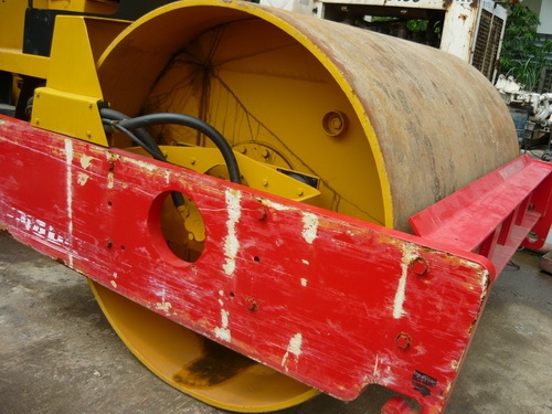 รถบดสั่นสะเทือน 10 ตัน Dynapac CA251 รถเก่านอก พร้อมใช้งาน ราคาย่อมเยาว์