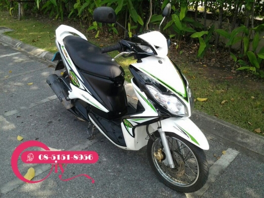 MIO125RR ปี 54 เครื่องดีมากภายนอกสวยวิ๊งๆ ไม่หอน แรงไม่ตกพุ่งดี ขาย 17,500 บาทเท่านั้นเล่มเอกสารครบ