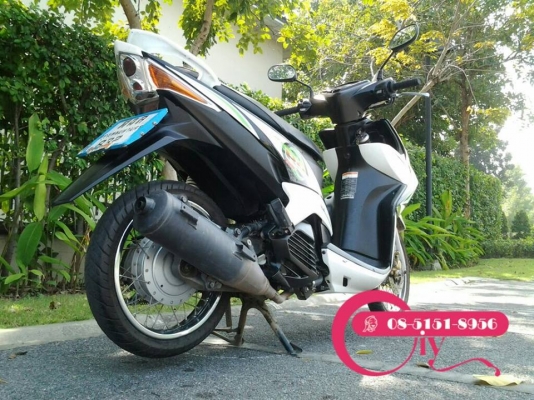 MIO125RR ปี 54 เครื่องดีมากภายนอกสวยวิ๊งๆ ไม่หอน แรงไม่ตกพุ่งดี ขาย 17,500 บาทเท่านั้นเล่มเอกสารครบ