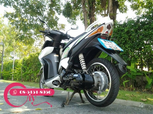 MIO125RR ปี 54 เครื่องดีมากภายนอกสวยวิ๊งๆ ไม่หอน แรงไม่ตกพุ่งดี ขาย 17,500 บาทเท่านั้นเล่มเอกสารครบ