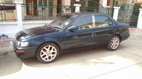 toyota corolla 1.6 gli ออโต้ ปี 94  สามห่วงสวยถูกๆ