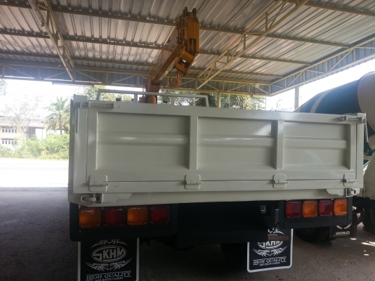 รถดั๊มFUSO FK455H 160แรง ดั๊มติดเครน