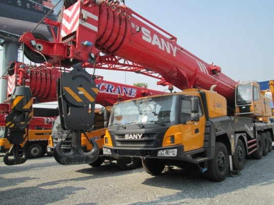 จำหน่ายรถเครน ยี่ห้อ SANY รุ่น STC ขนาด 130 ตัน (เข้าถึงไทยแล้วพร้อมให้คุณมาทดลองดูคุณภาพได้แล้ววันนี้)