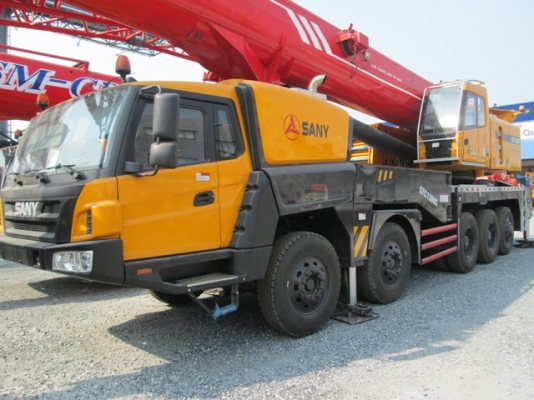 จำหน่ายรถเครน ยี่ห้อ SANY รุ่น STC ขนาด 130 ตัน (เข้าถึงไทยแล้วพร้อมให้คุณมาทดลองดูคุณภาพได้แล้ววันนี้)